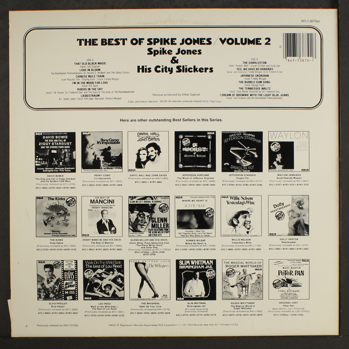 the best of, vol. 2 by SPIKE JONES