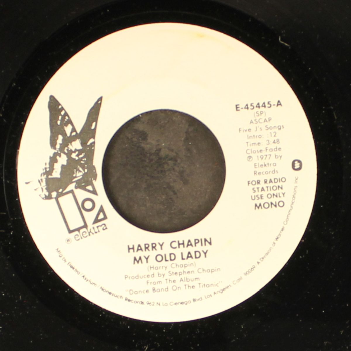 my old lady / mono by HARRY CHAPIN