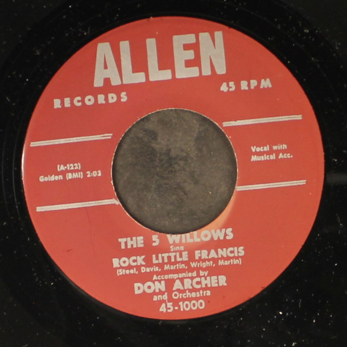 my dear, dearest darling / rock little francis by FIVE WILLOWS
