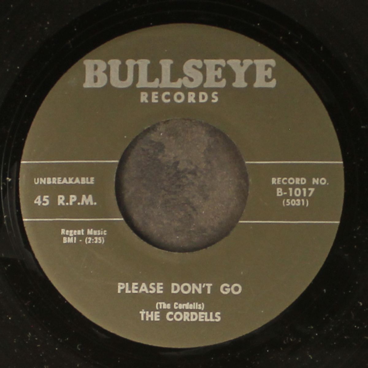 believe in me / please don't go by CORDELLS