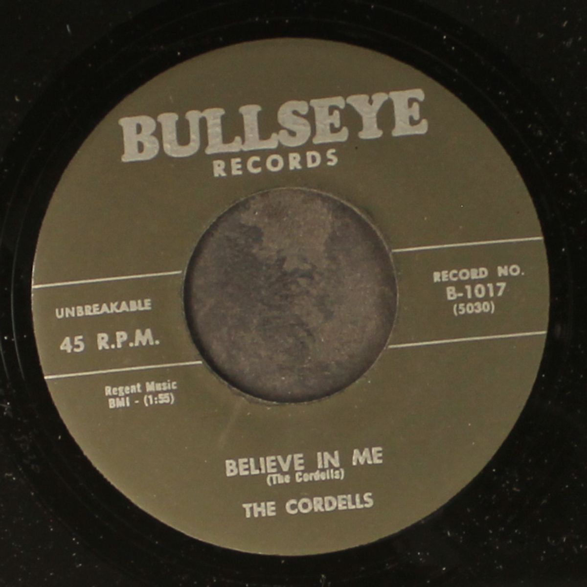 believe in me / please don't go by CORDELLS