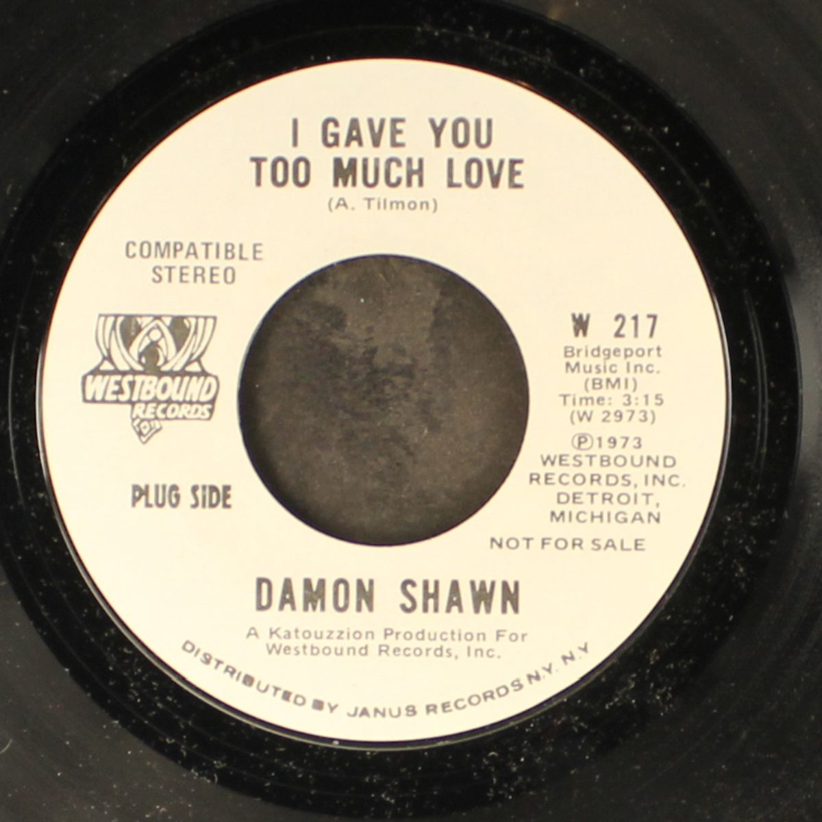 i gave you too much love / love love love by DAMON SHAWN