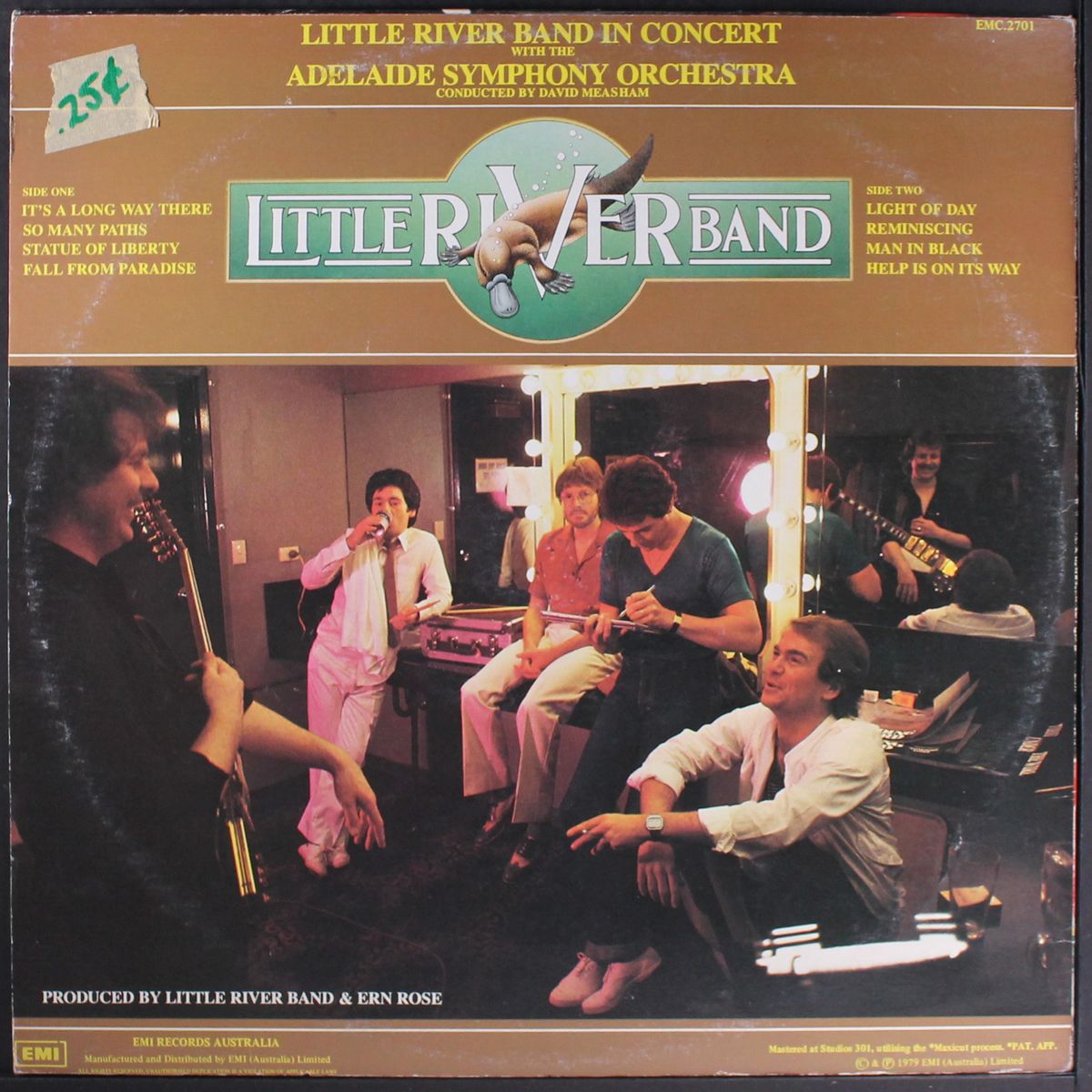 backstage pass by LITTLE RIVER BAND
