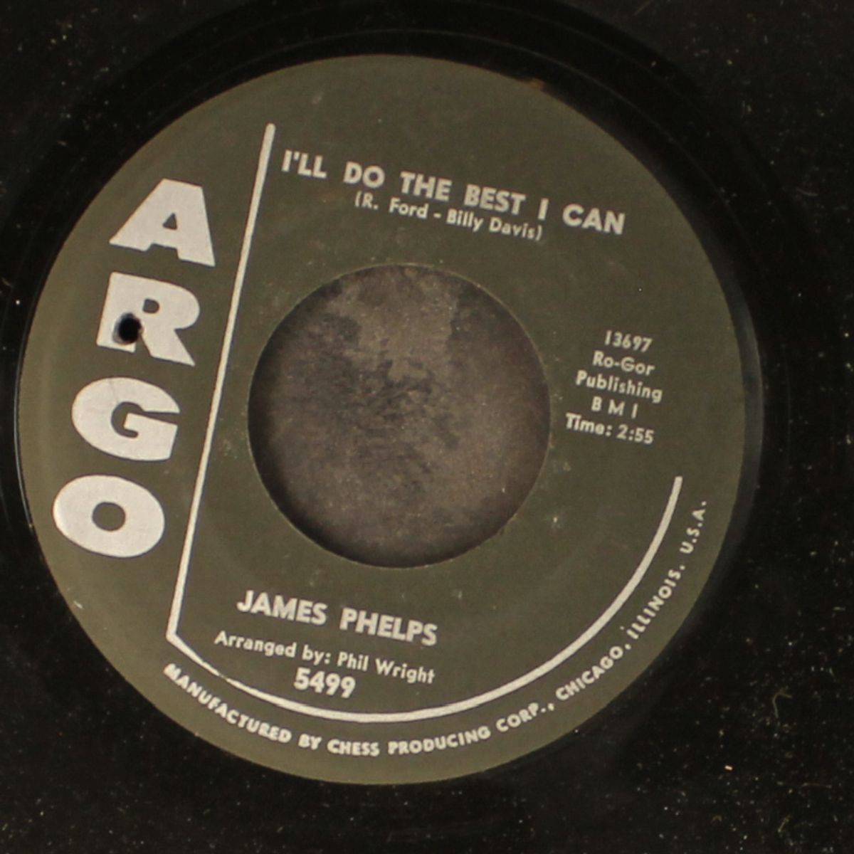 i'll do the best i can / love is a 5-letter word by JAMES PHELPS