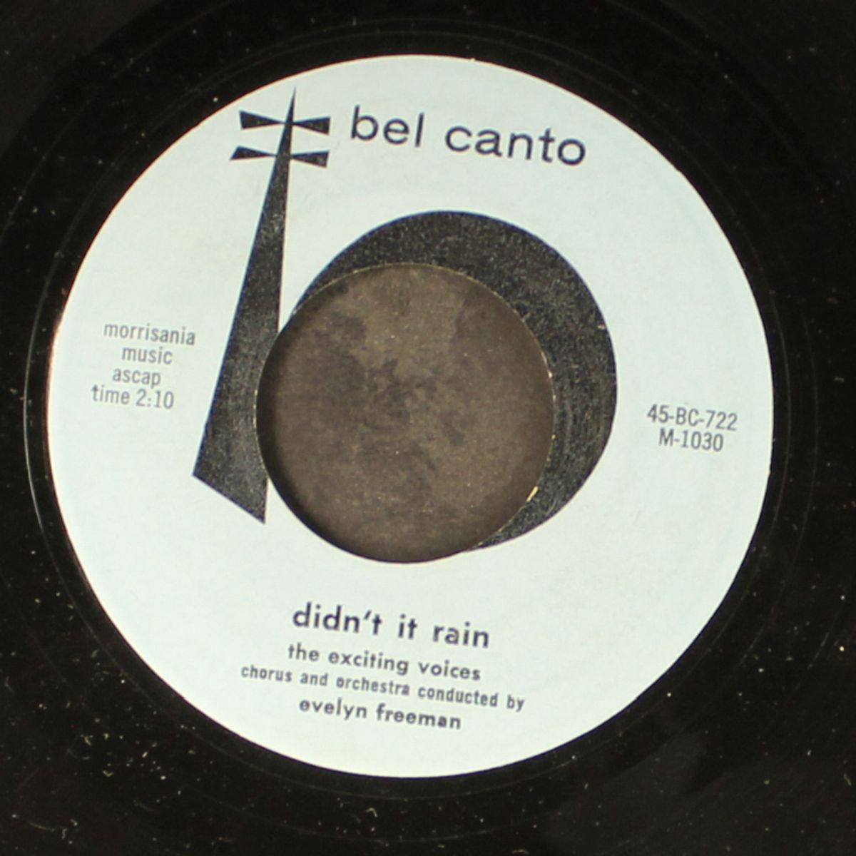 didn't it rain / swing low sweet chariot by EVELYN FREEMAN