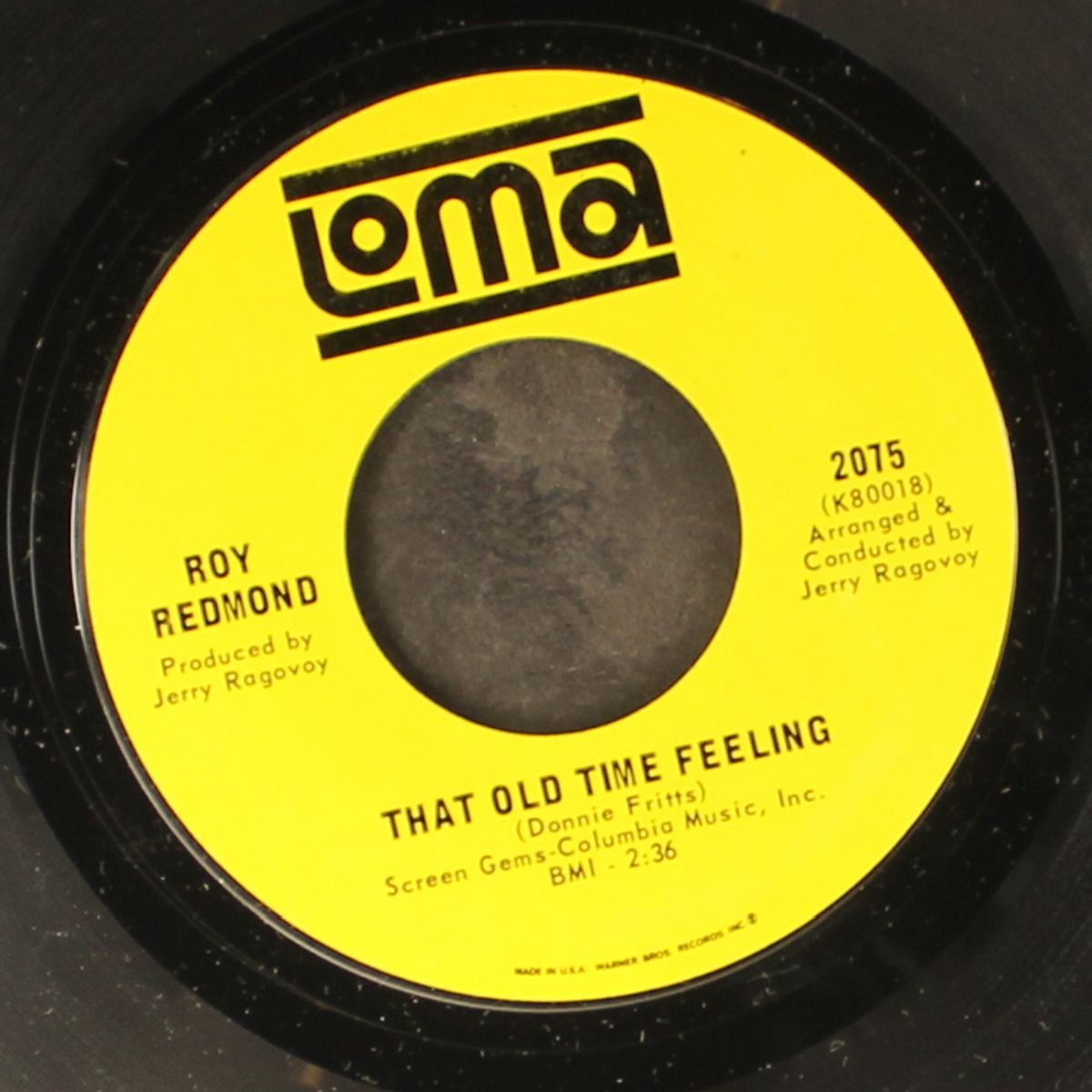 that old time feeling by ROY REDMOND