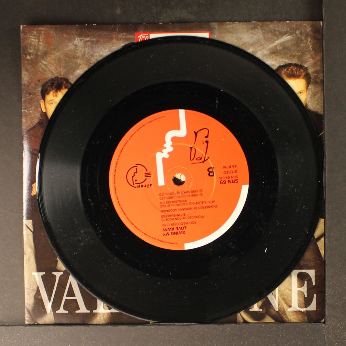 valentine / giving my love away by T'PAU