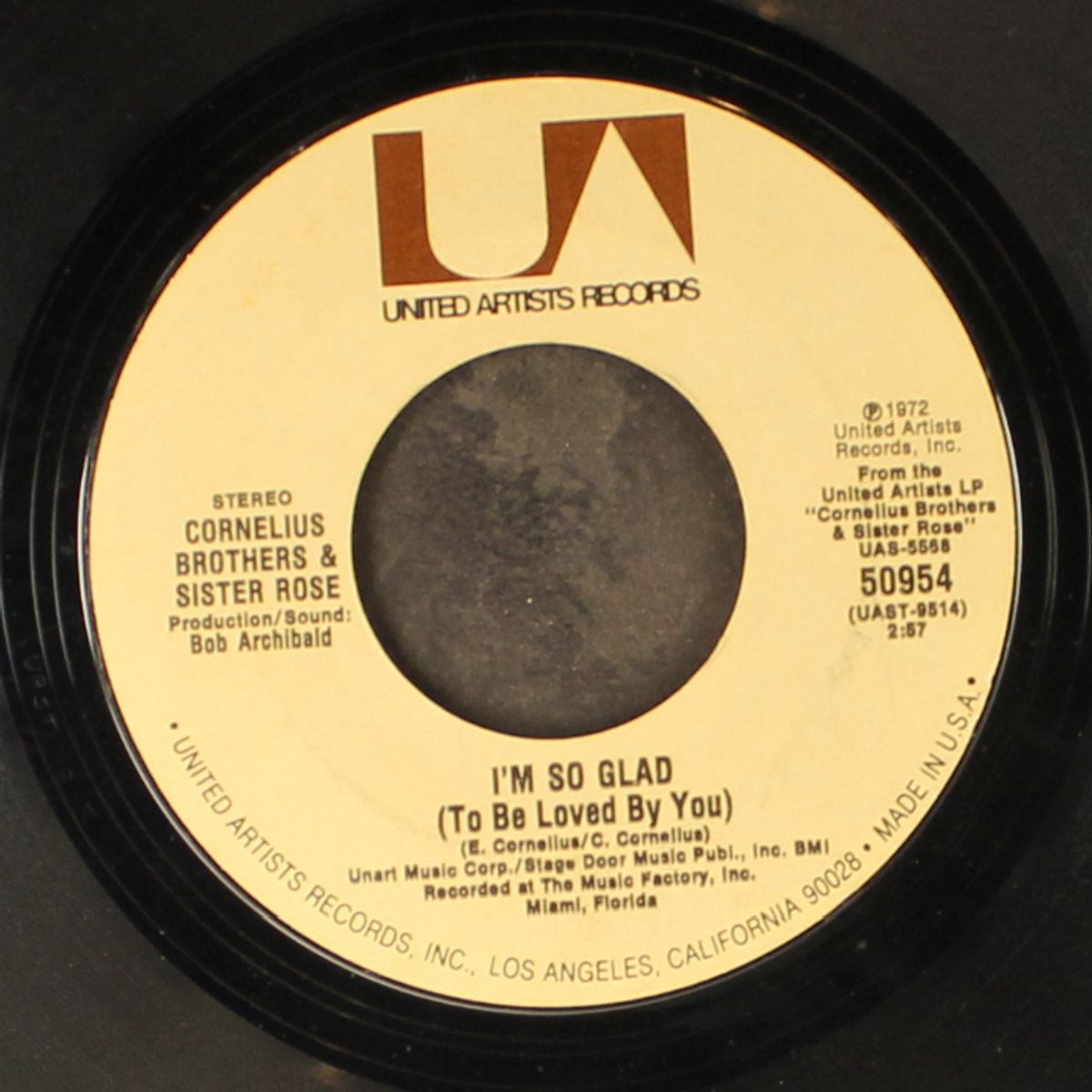 don't ever be lonely / i'm so glad by CORNELIUS BROTHERS & SISTER ROSE
