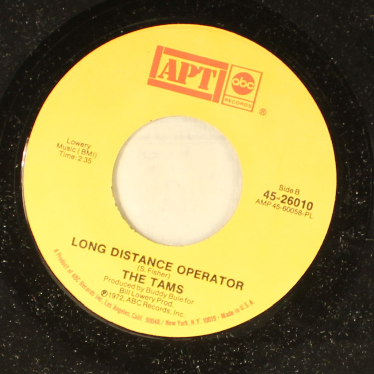 numbers / long distance operator by TAMS