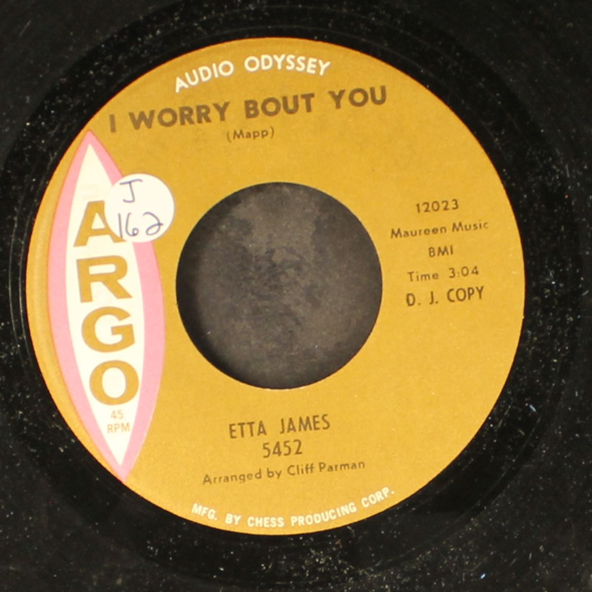 two sides / i worry bout you by ETTA JAMES