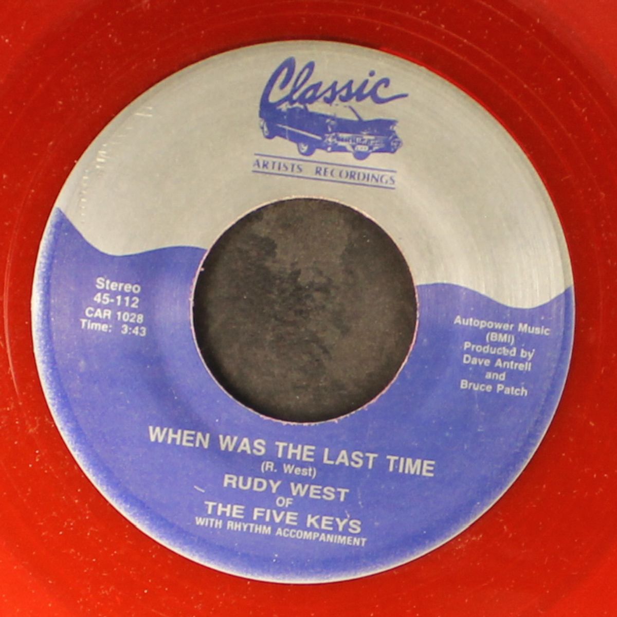 miracle moment of love / when was the last time by RUDY WEST
