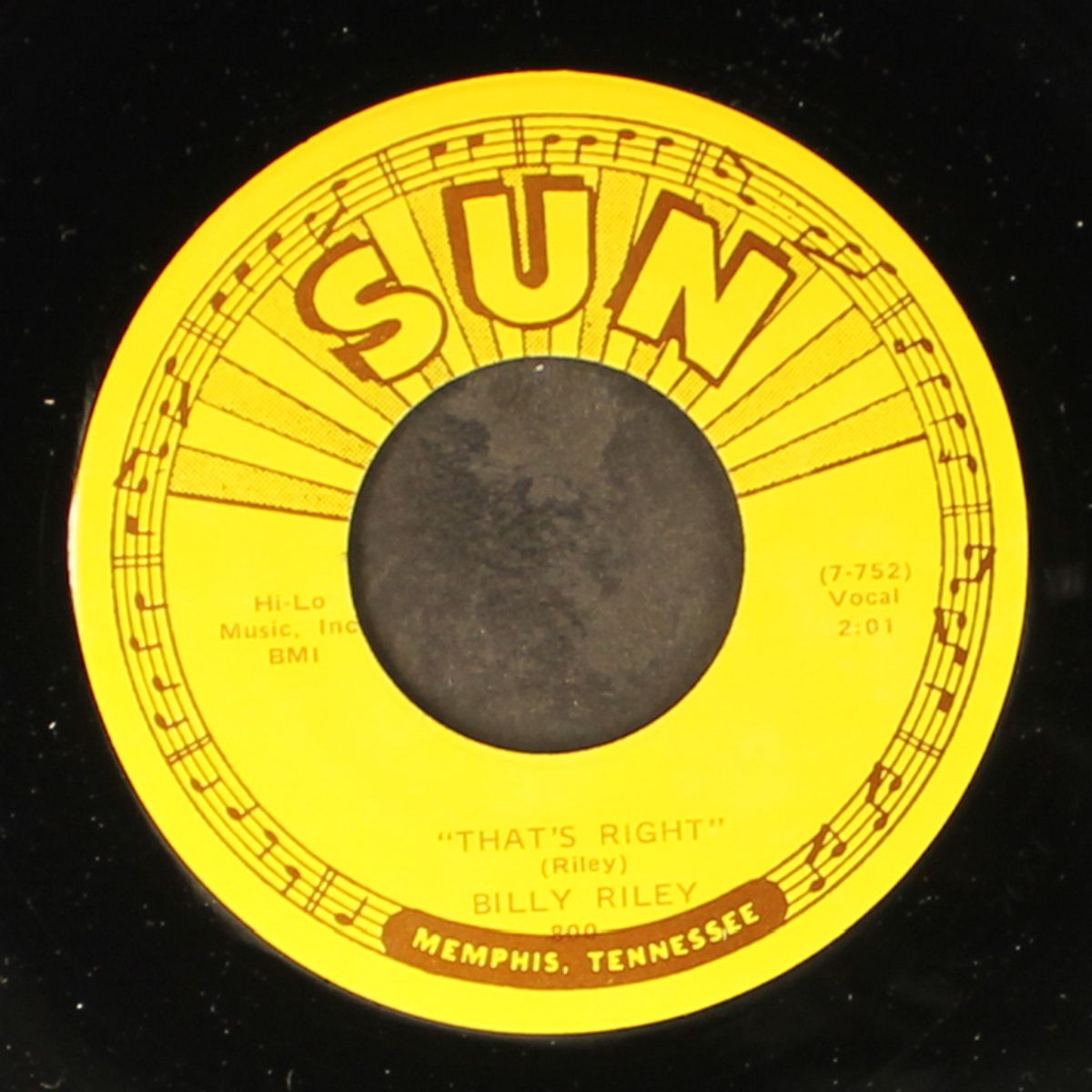 she's my baby / that's right by BILLY RILEY