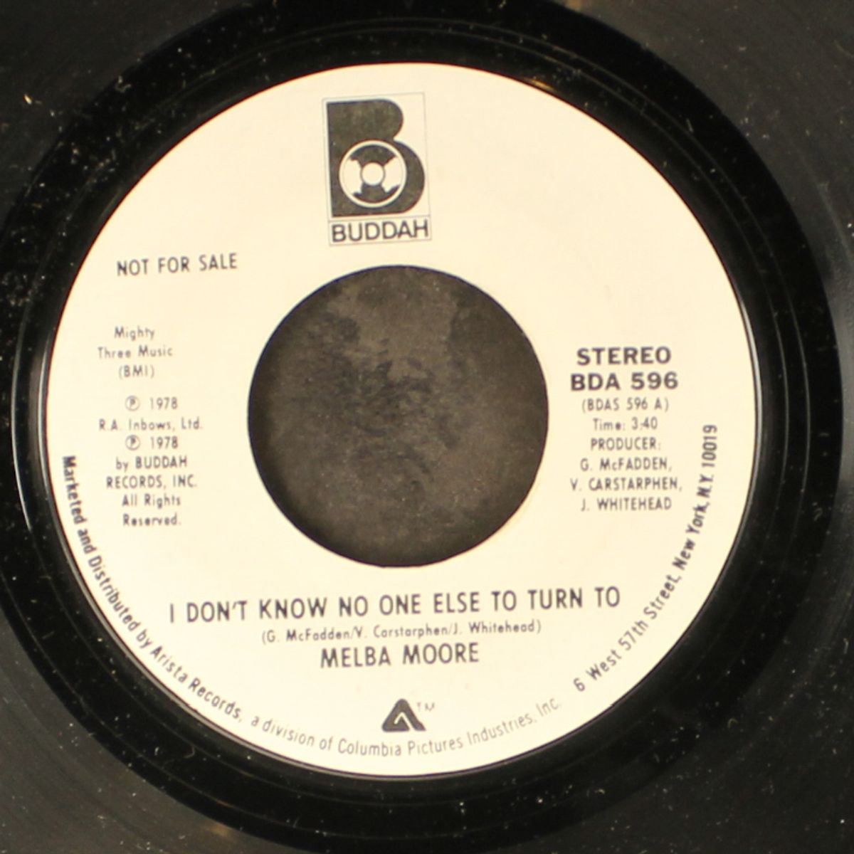 i don't know no one else to turn to / mono by MELBA MOORE