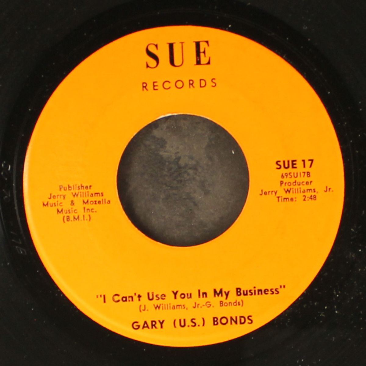 one broken heart / i can't use you in my business by GARY (U.S.) BONDS