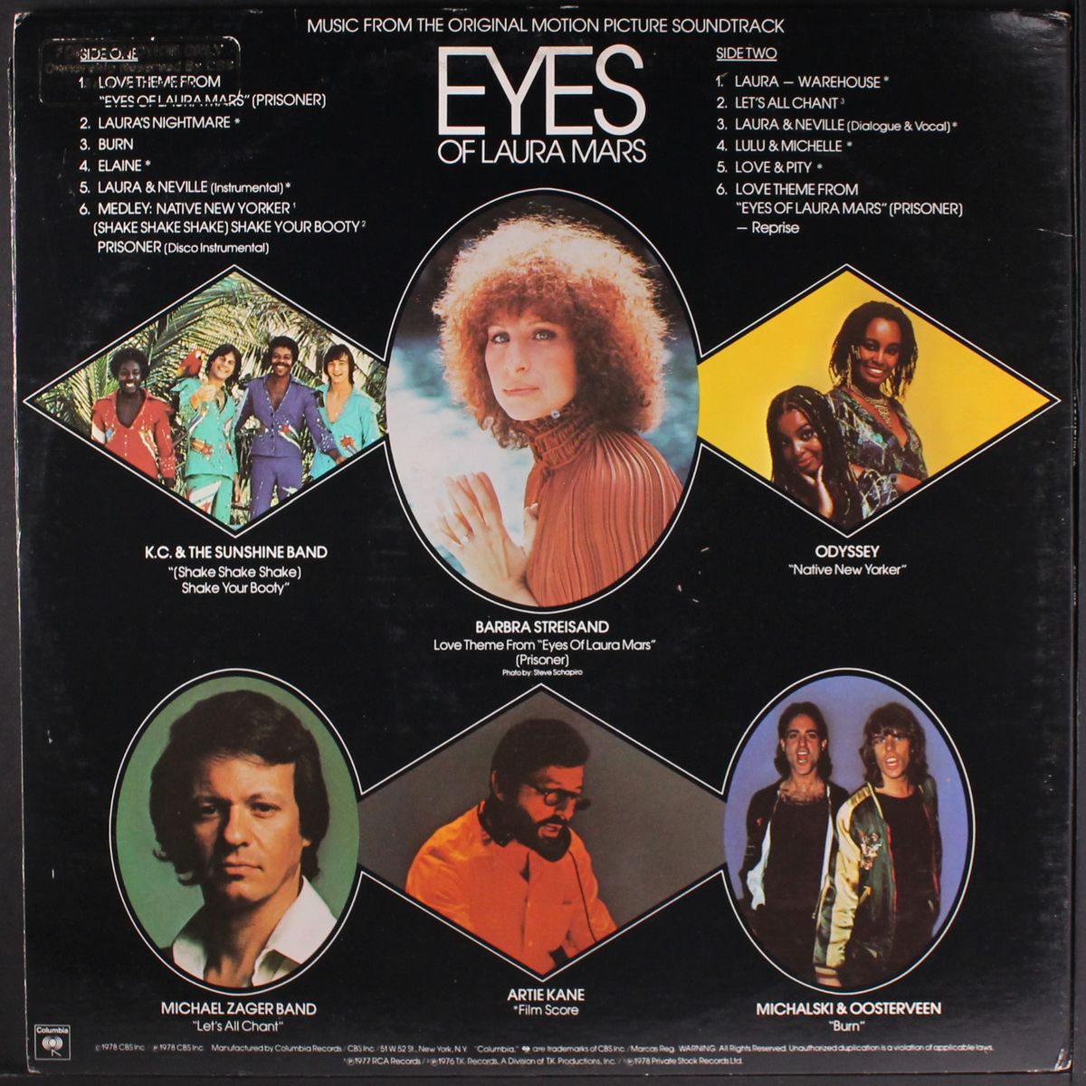 eyes of laura mars by SOUNDTRACK