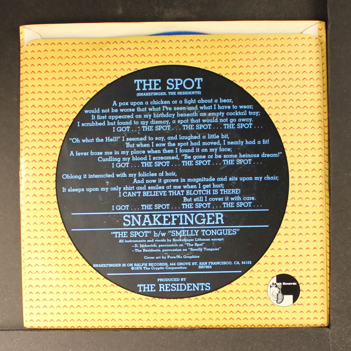 the spot / smelly tongues by SNAKEFINGER