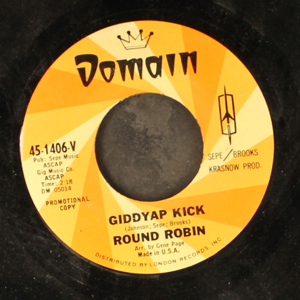 i know / giddyap kick by ROUND ROBIN