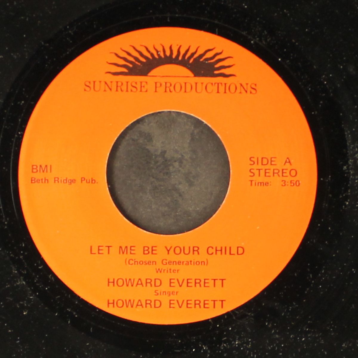 let me be your child / babalon by HOWARD EVERETT / IRA TUCKER