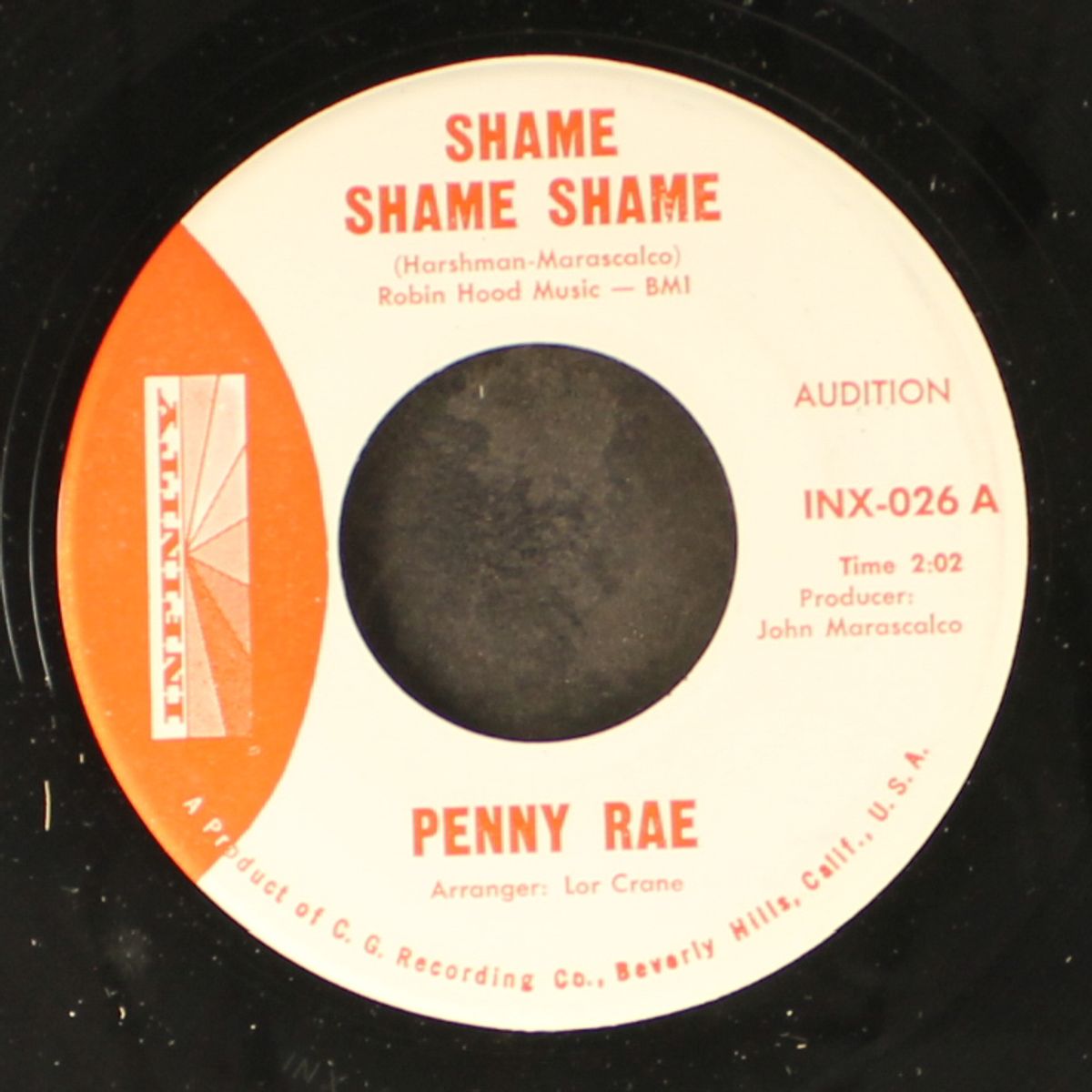 shame shame shame / chugga lugga choo choo by PENNY RAE