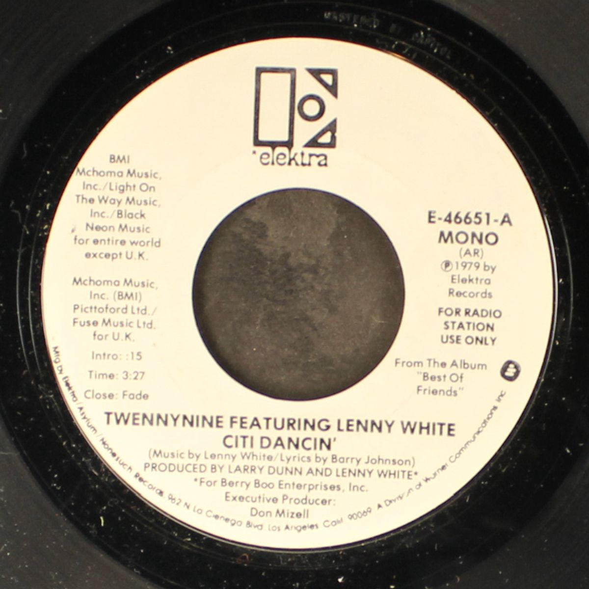 citi dancin' / mono by TWENNYNINE FEATURING LENNY WHITE