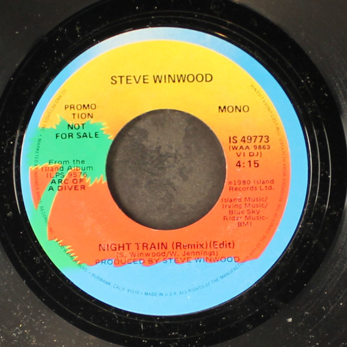 night train / mono by STEVE WINWOOD