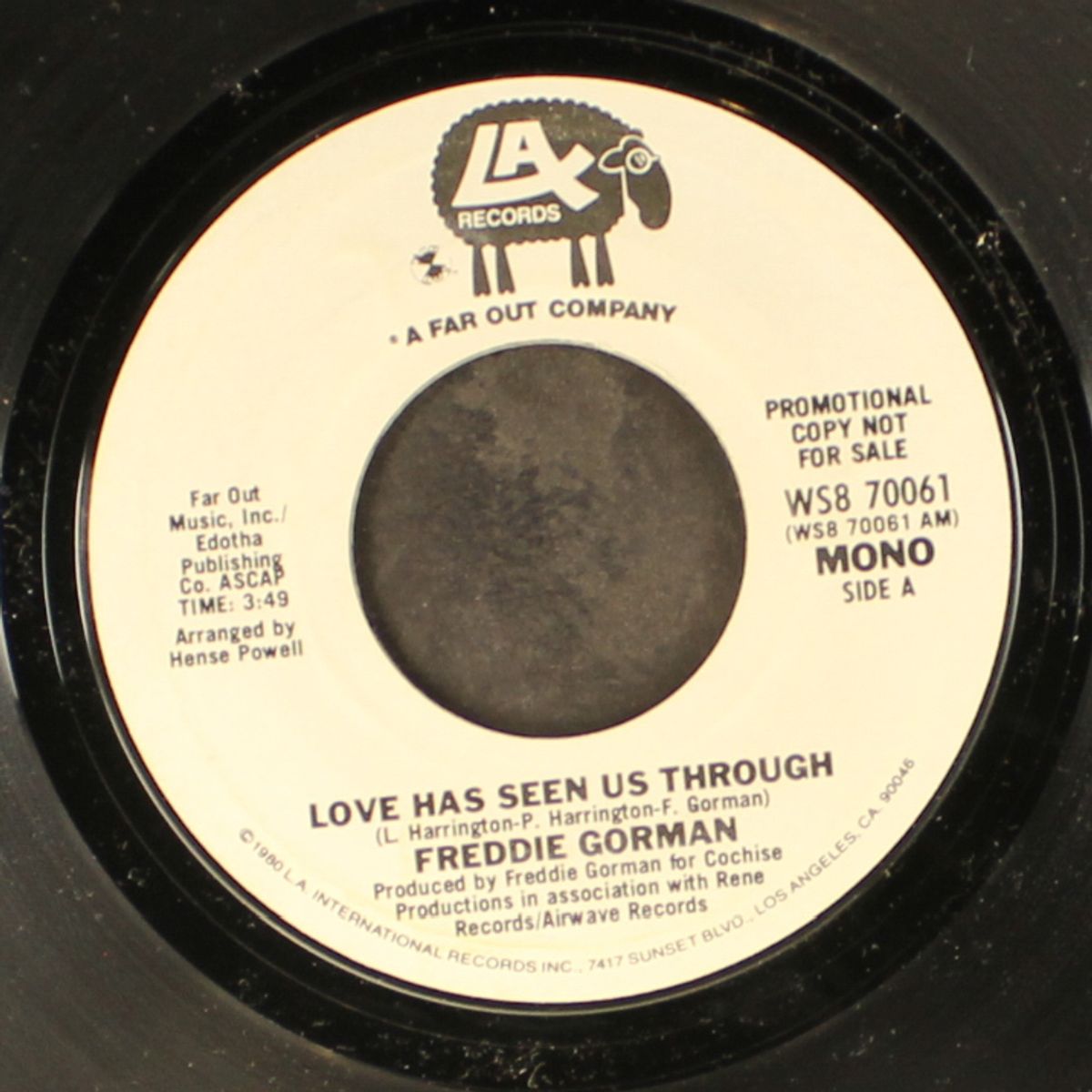love has seen us through / mono by FREDDIE GORMAN