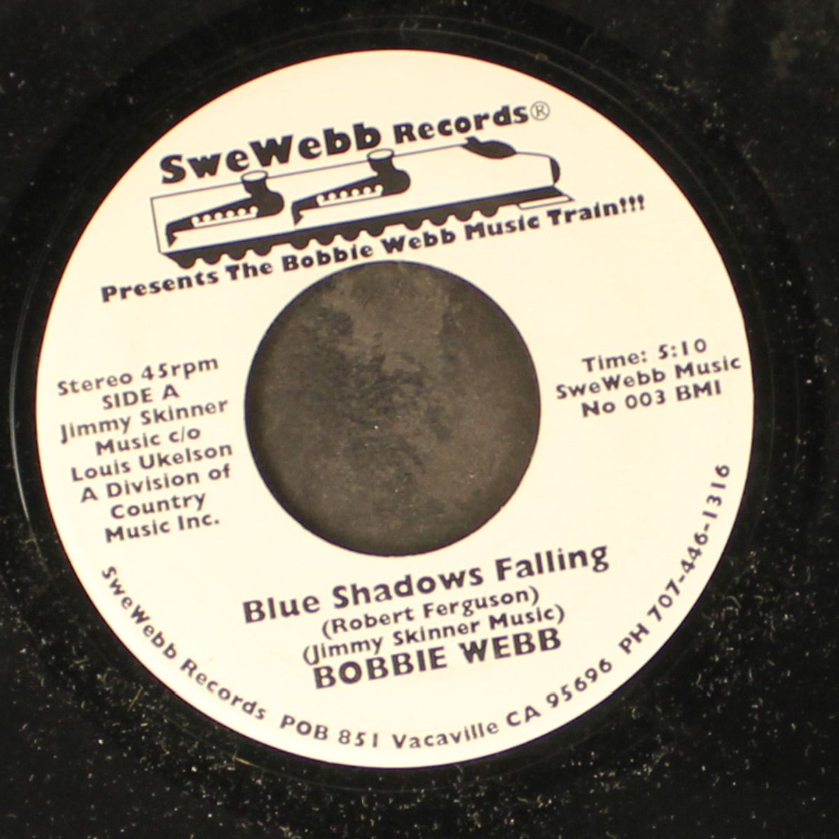 chicken shack boogie / blue shadow falling by BOBBIE WEBB