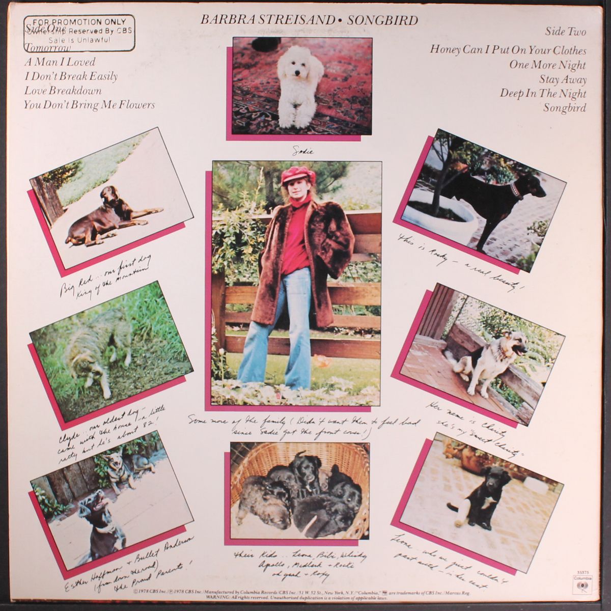 songbird by BARBRA STREISAND