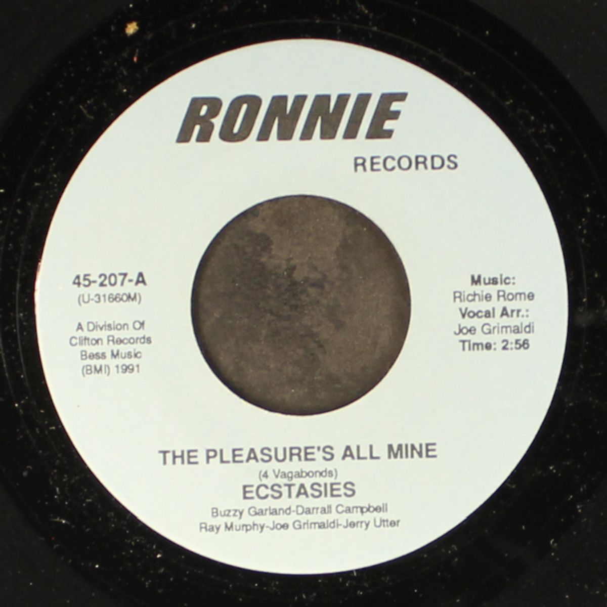 the pleasure's all mine / until the real thing comes along by ECSTASIES