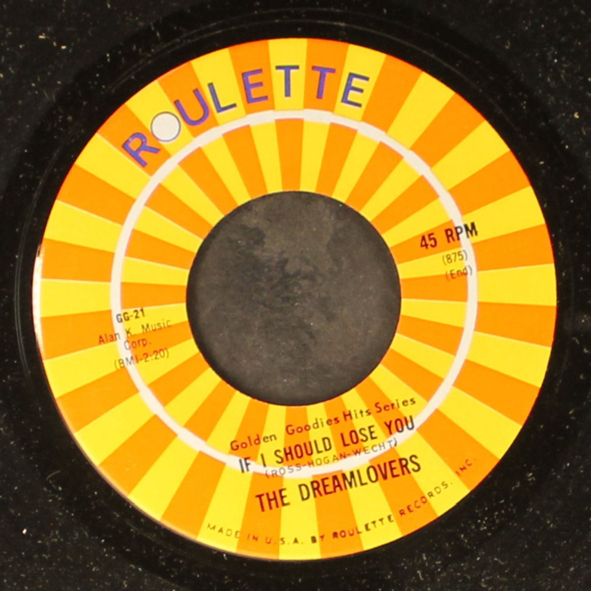 lovers never say goodbye / if i should lose you by FLAMINGOS / DREAMLOVERS