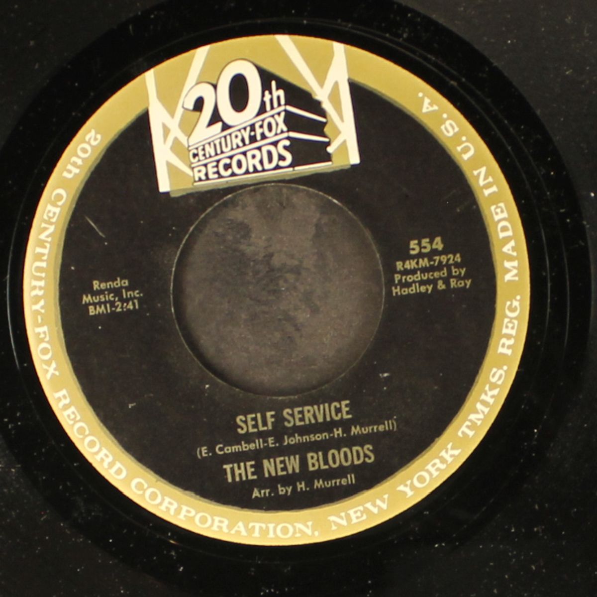 found a love, where it's at / self service by NEW BLOODS