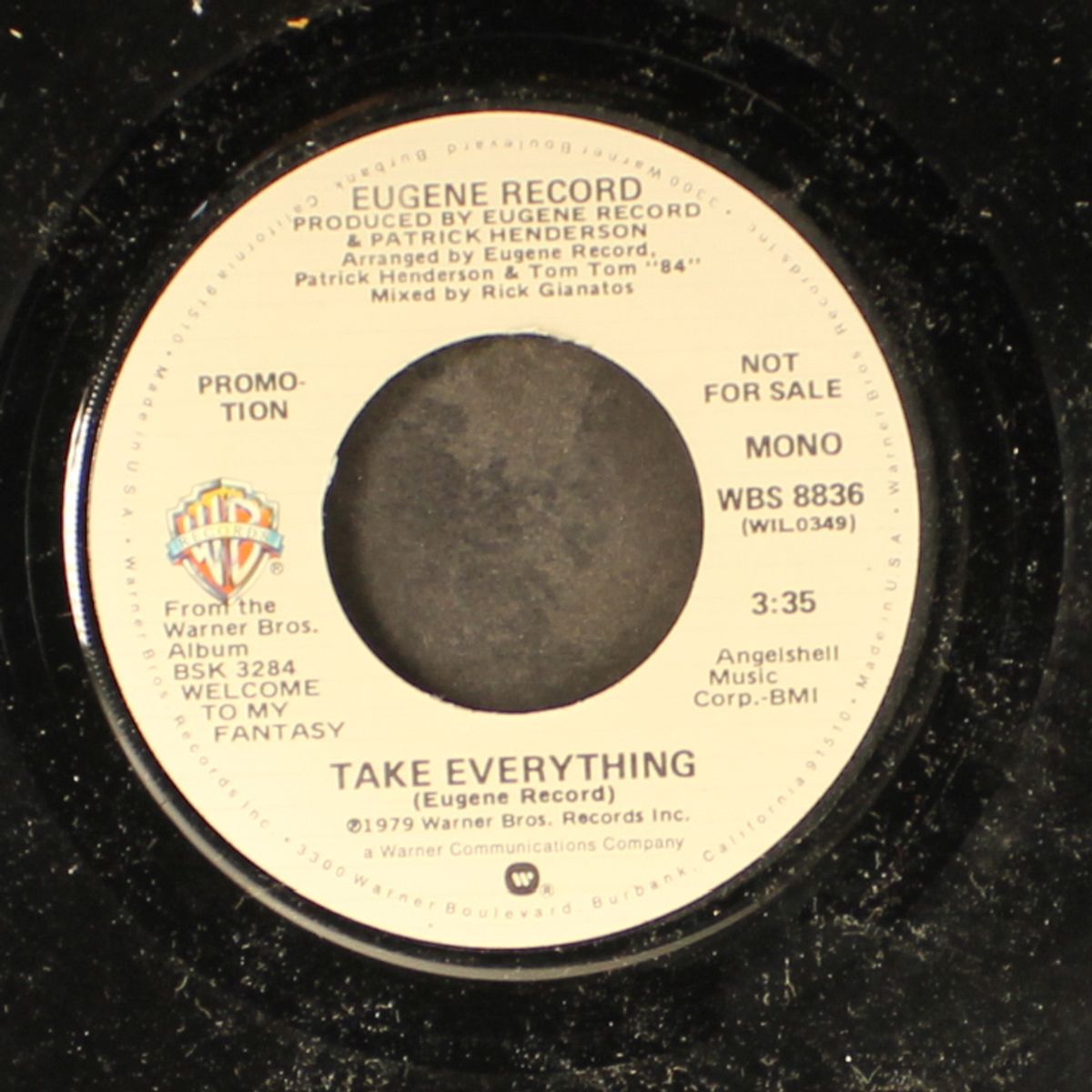 take everything / mono by EUGENE RECORD