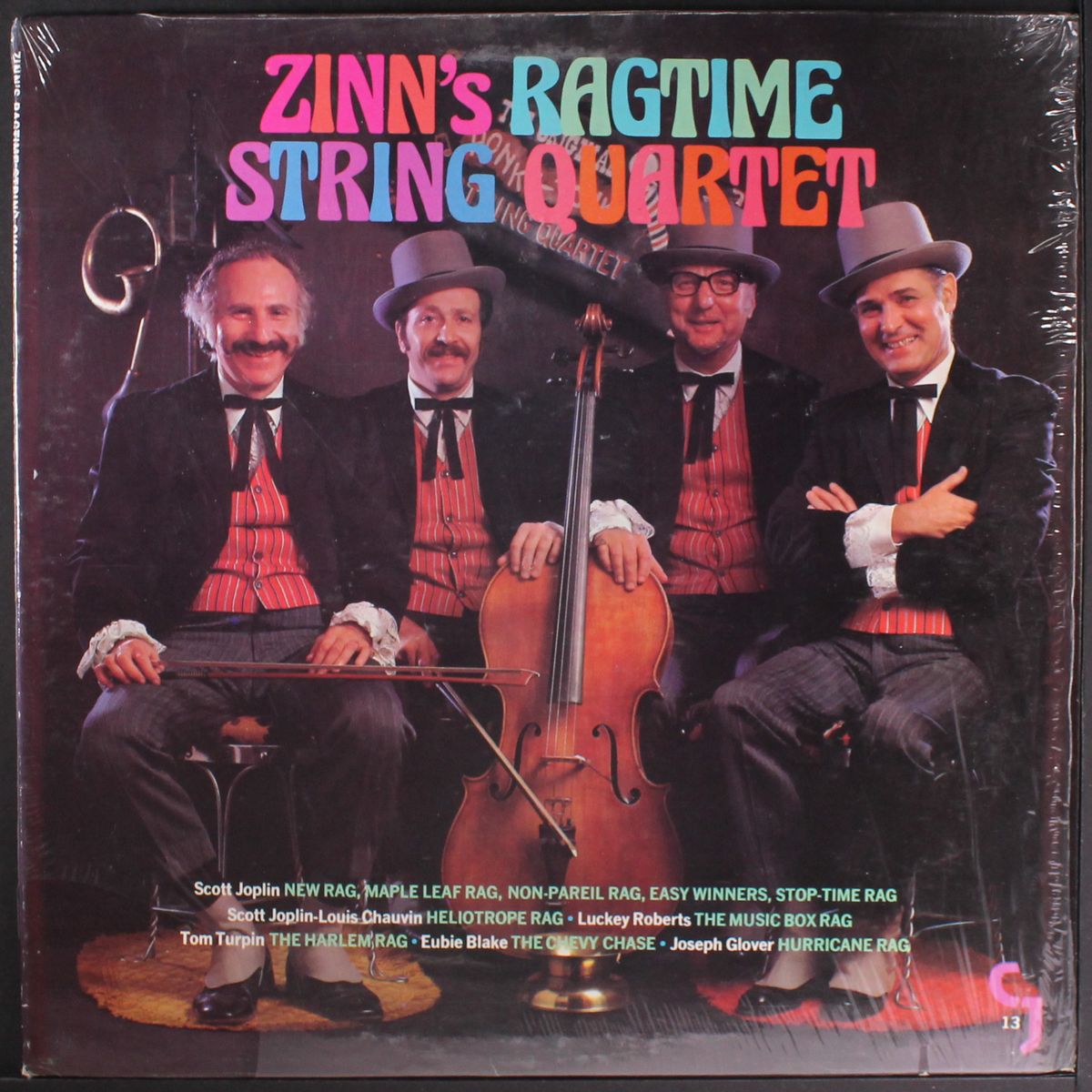 zinn's ragtime string quartet by ZINN'S RAGTIME STRING QUARTET