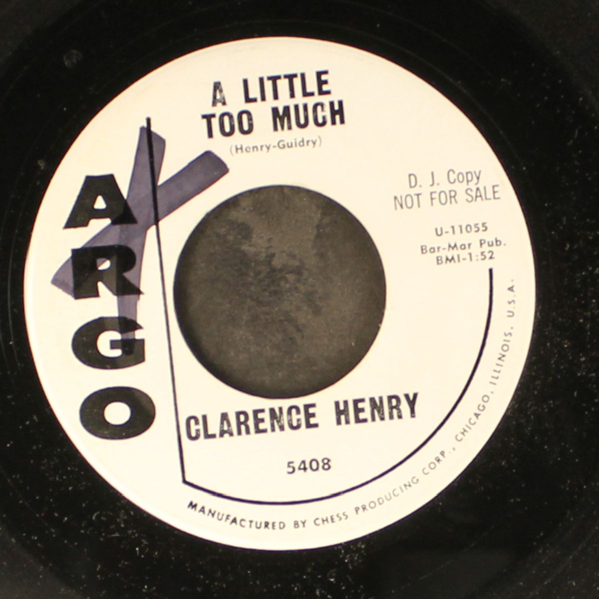 a little too much by CLARENCE HENRY