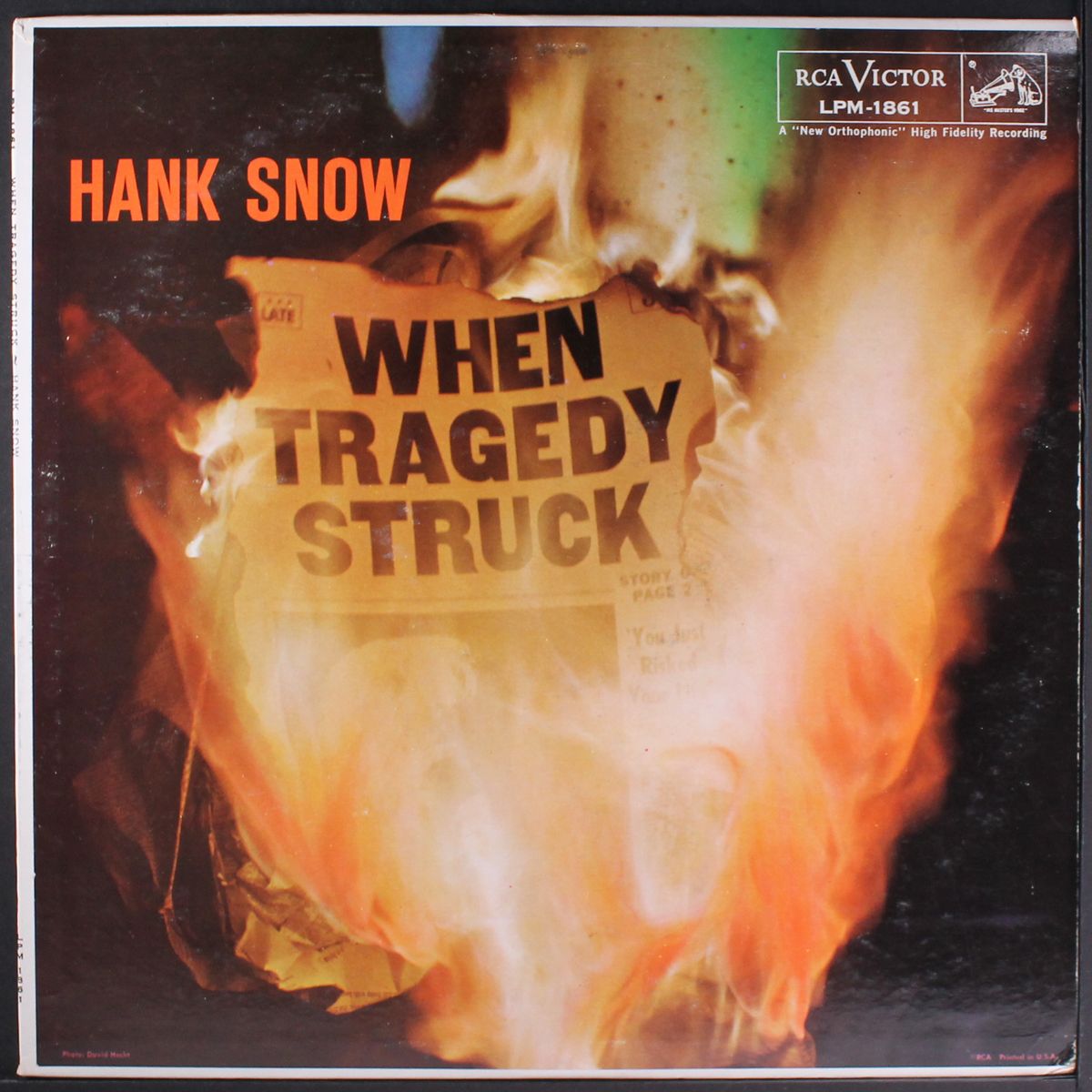when tragedy struck by HANK SNOW