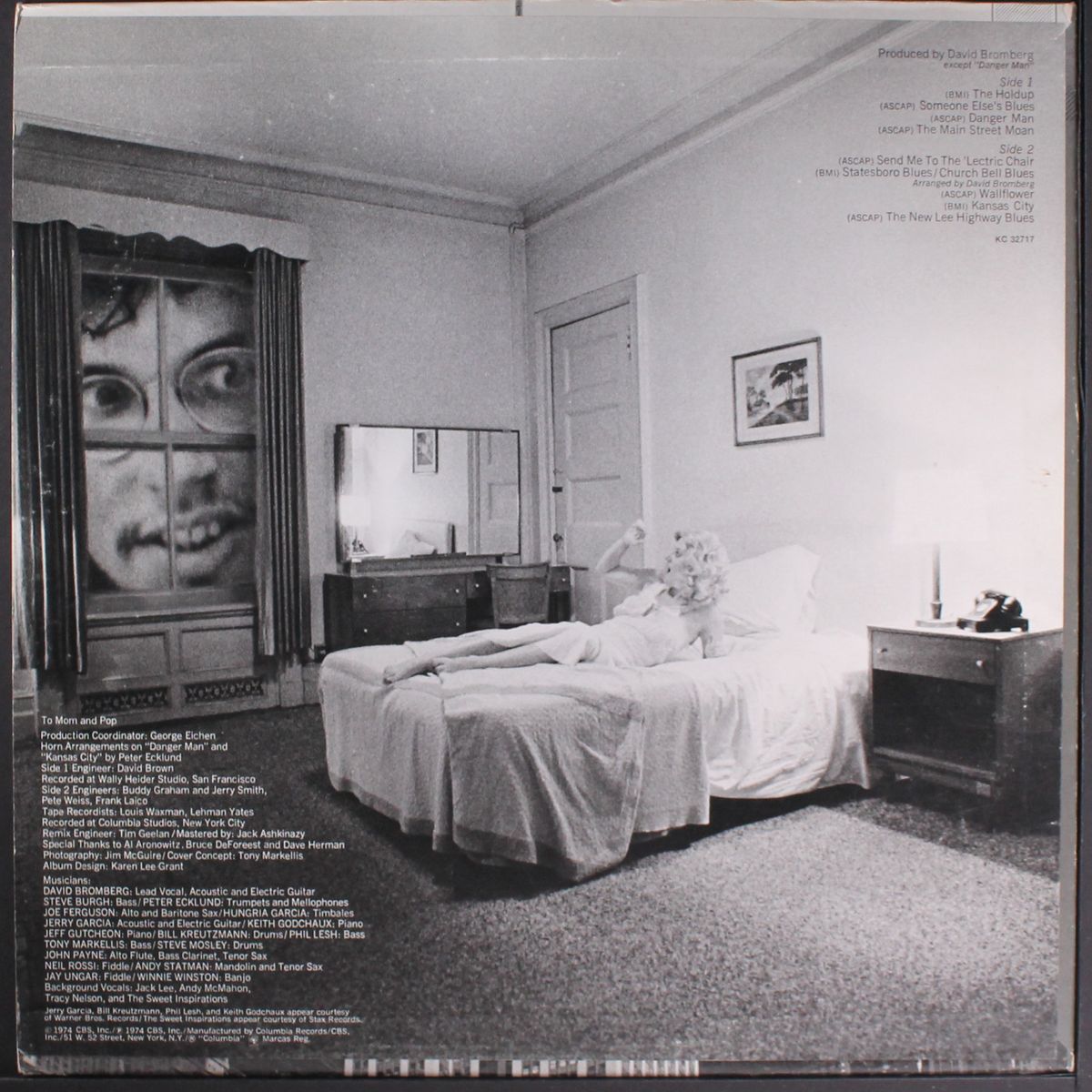wanted dead or alive by DAVID BROMBERG