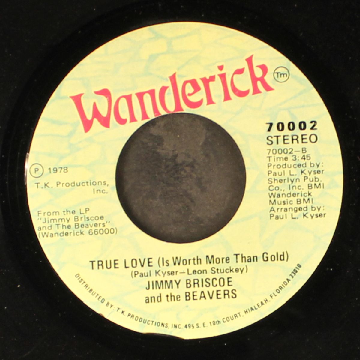 living for today / true love by JIMMY BRISCOE & BEAVERS