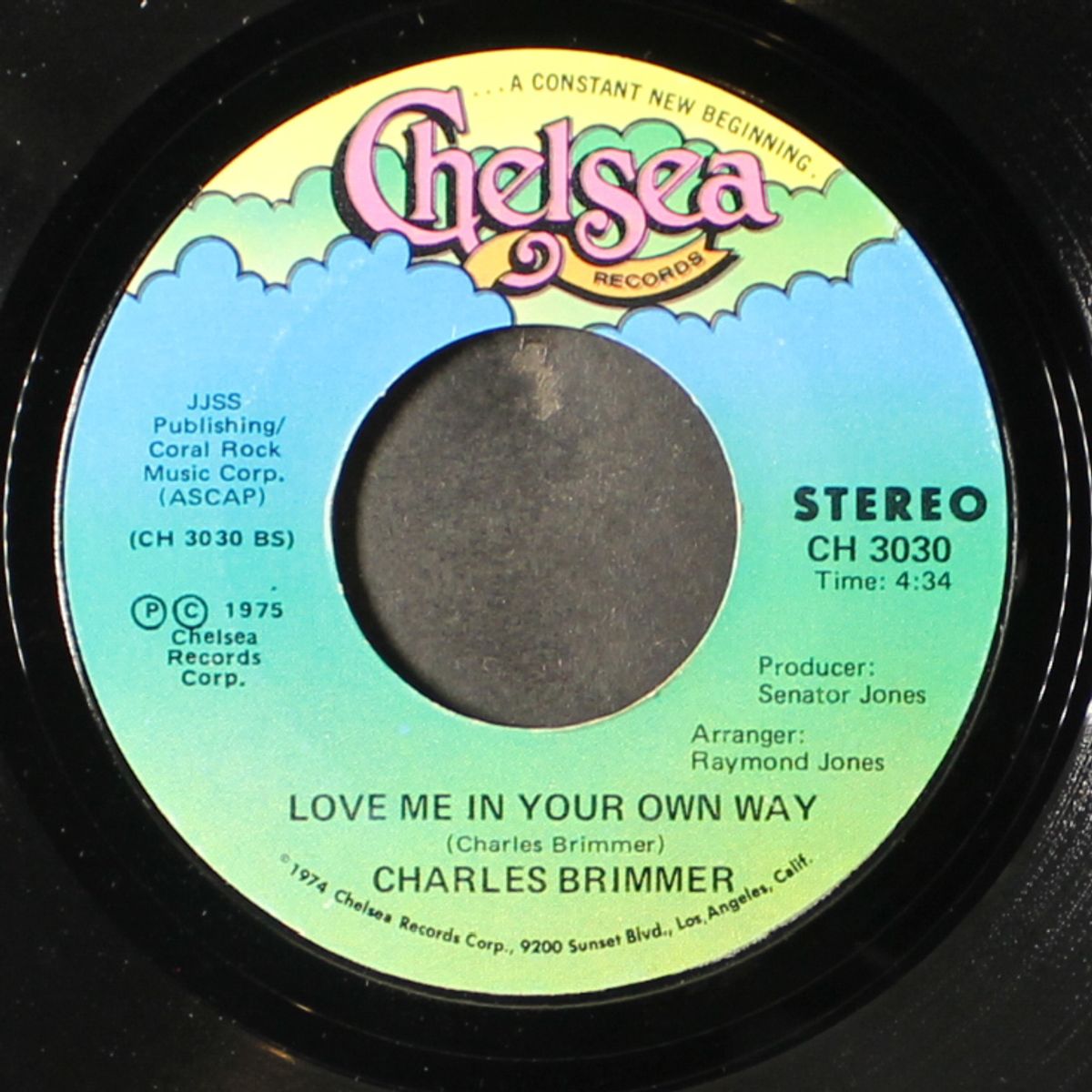 i stand accused / love me in your own way by CHARLES BRIMMER