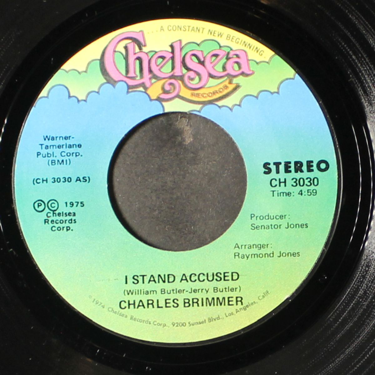 i stand accused / love me in your own way by CHARLES BRIMMER
