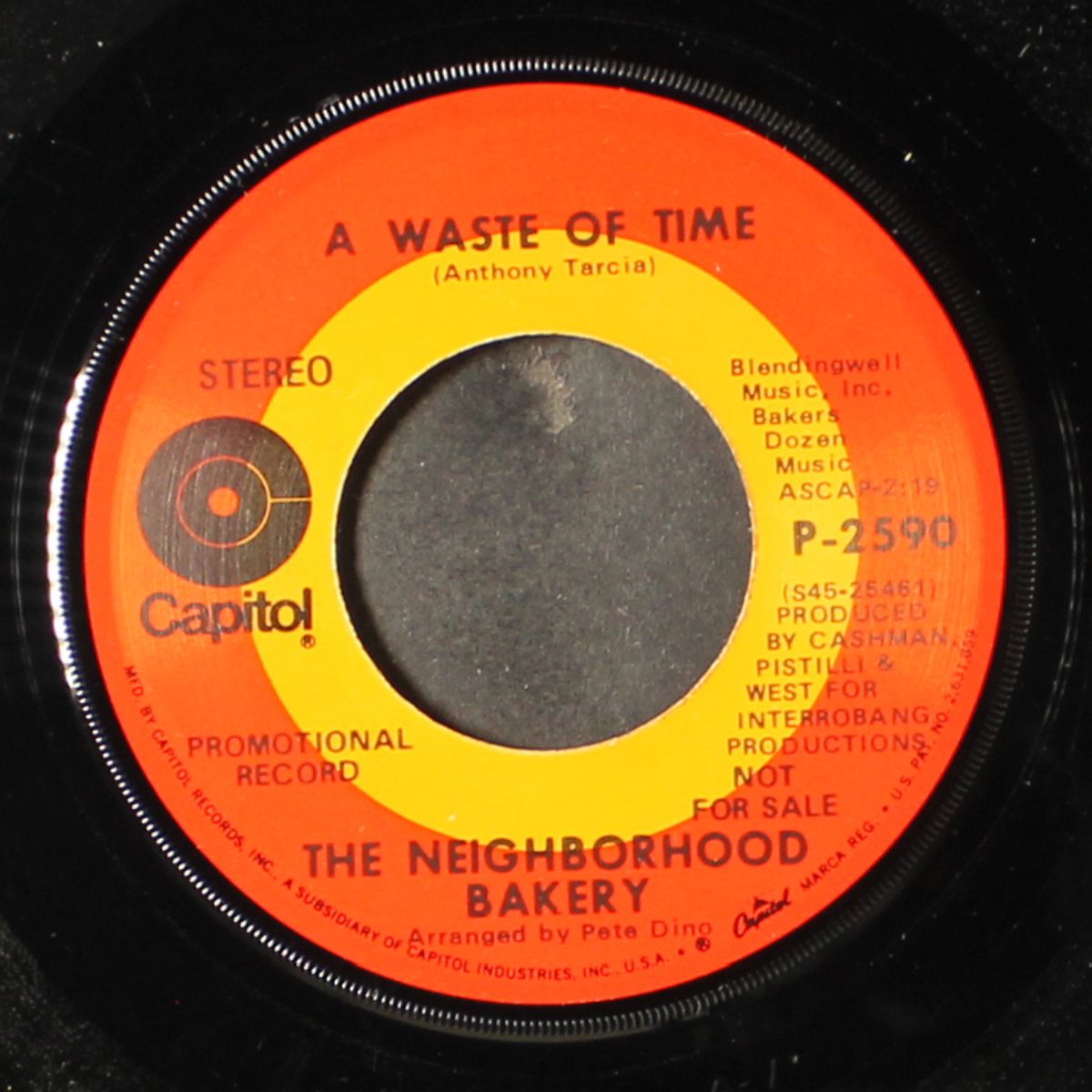 movin' along / a waste of time by NEIGHBORHOOD BAKERY