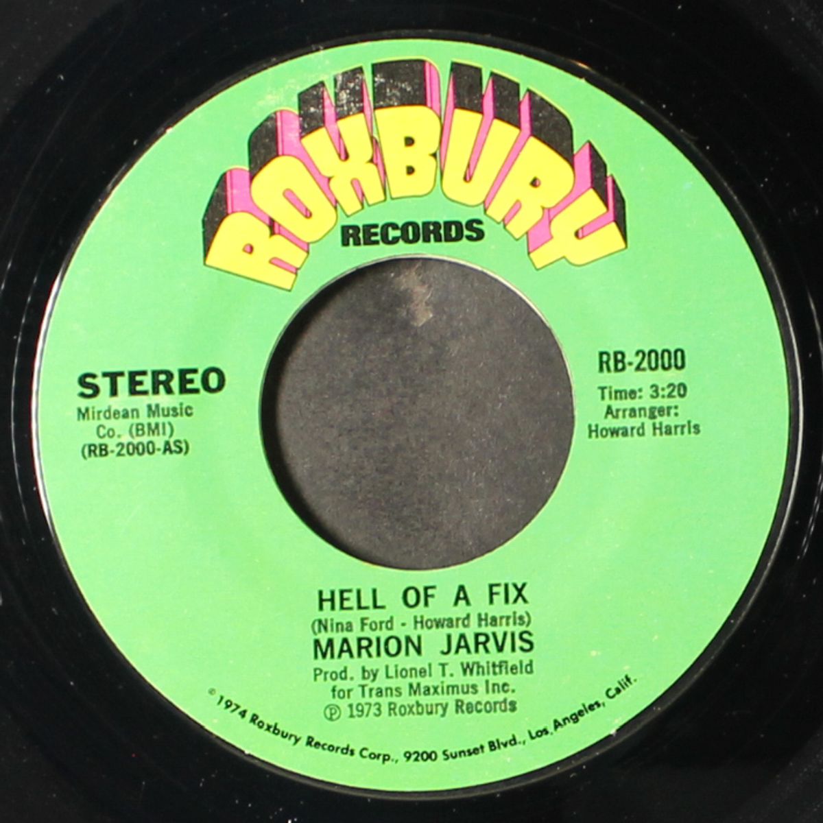 hell of a fix / get it by MARION JARVIS