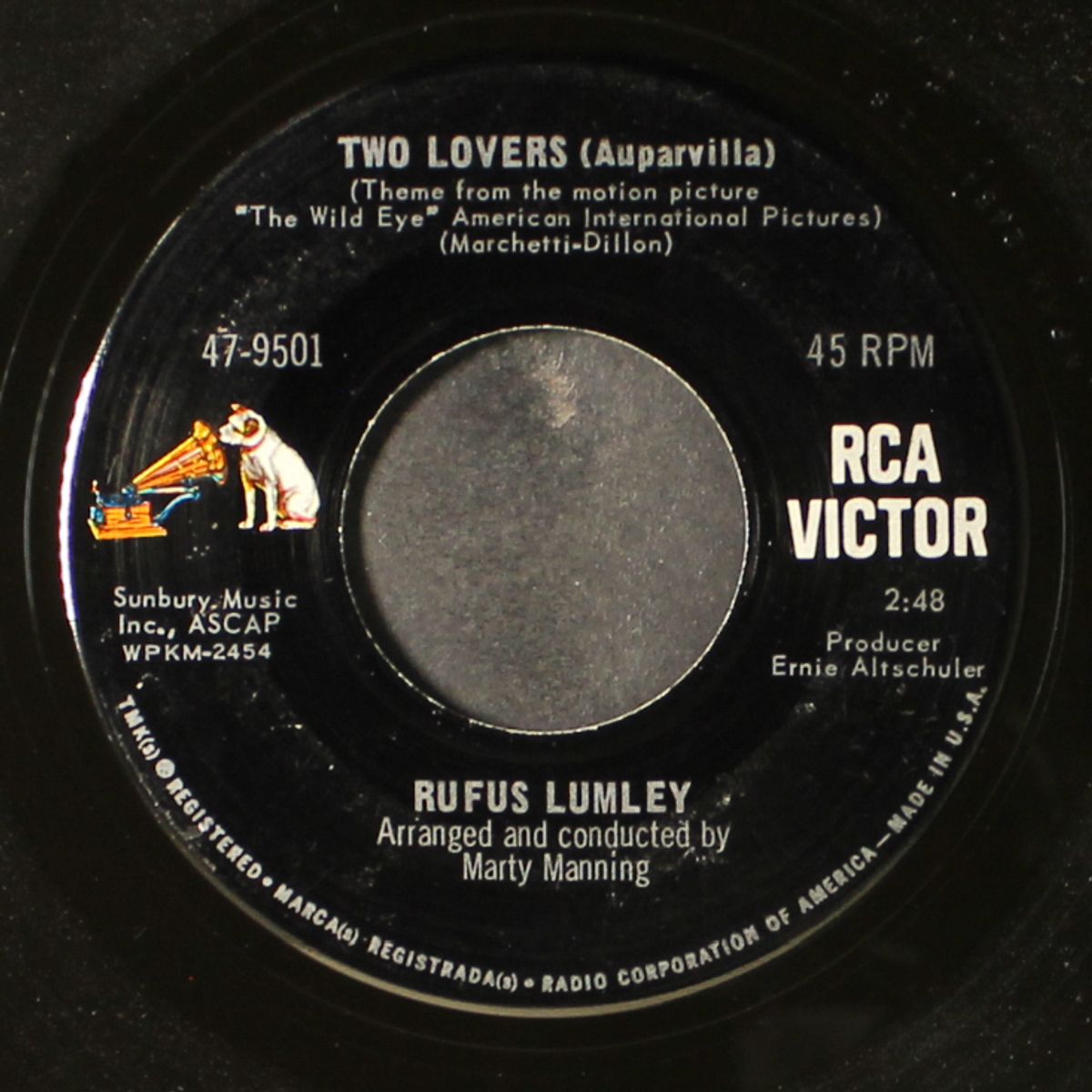 two lovers / i'm free by RUFUS LUMLEY