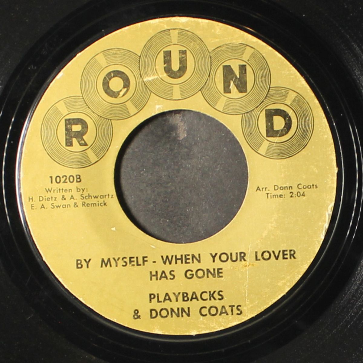 honky tonk / by myself - when your lover has gone by PLAYBACKS & DONN COATS