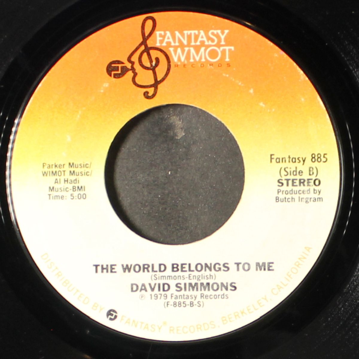 all i want to do / the world belongs to me by DAVID SIMMONS