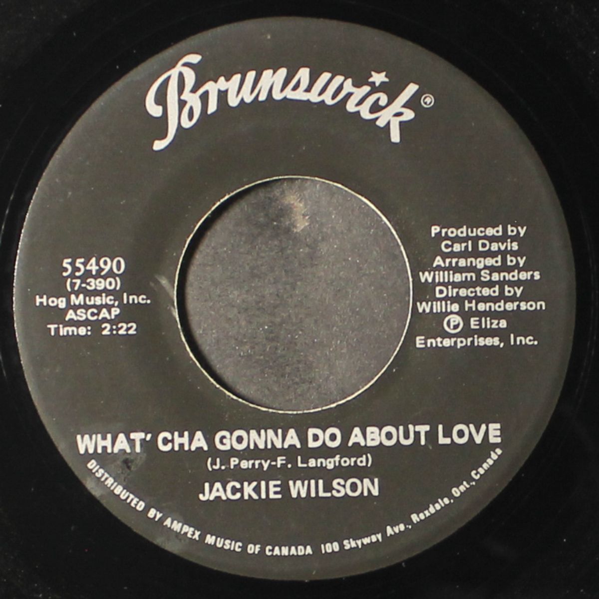 what'cha gonna do about love / beautiful day by JACKIE WILSON