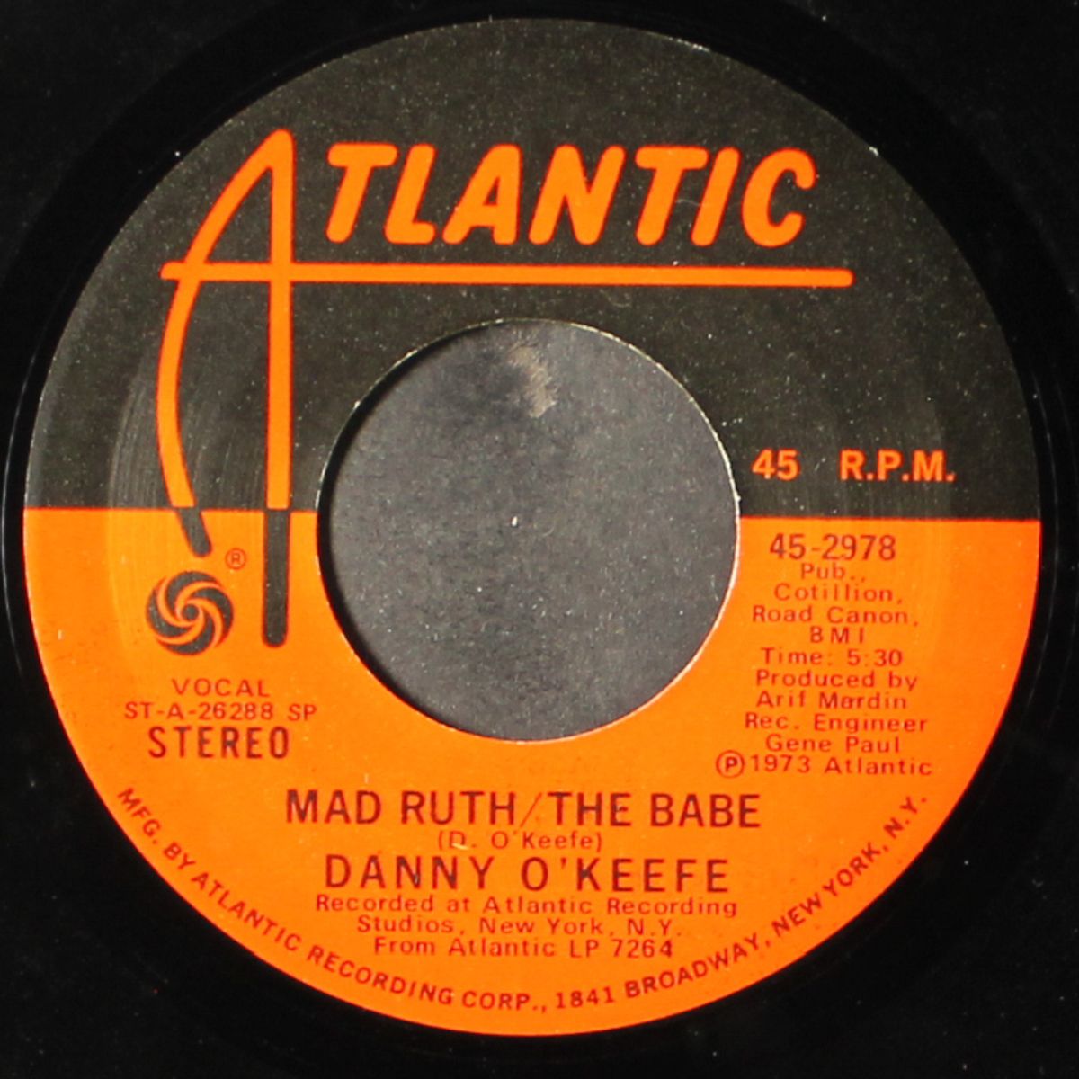 angel spread your wings / mad ruth / the babe by DANNY O'KEEFE