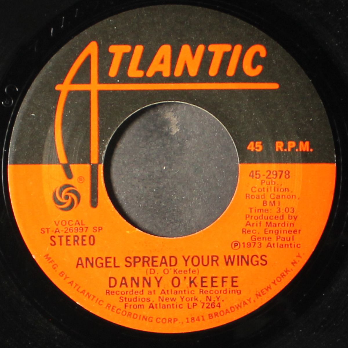 angel spread your wings / mad ruth / the babe by DANNY O'KEEFE