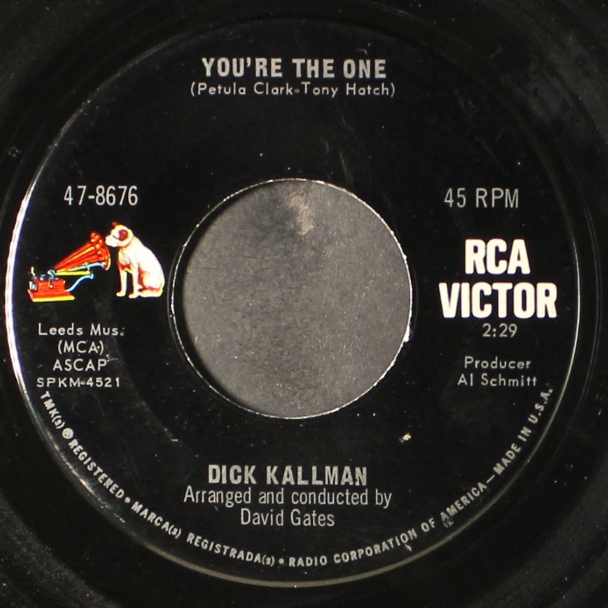lookin' around / you're the one by DICK KALLMAN