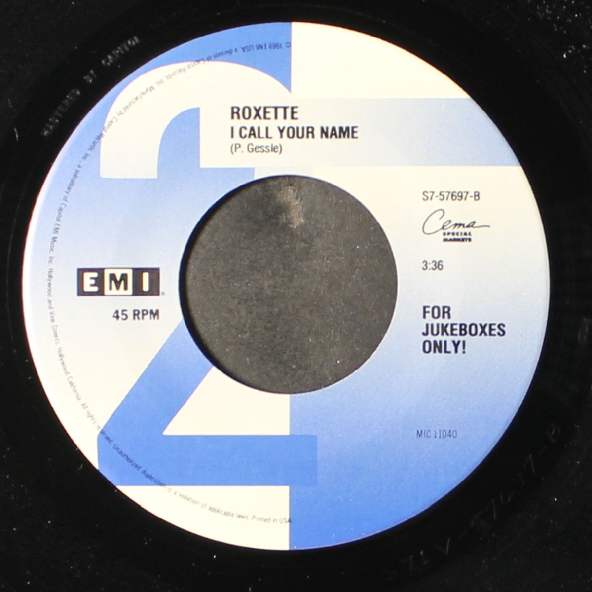 church of your heart / i call your name by ROXETTE