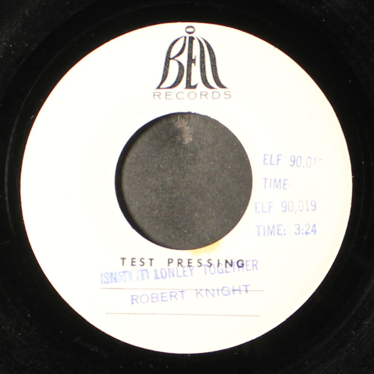 isn't it lonely together by ROBERT KNIGHT